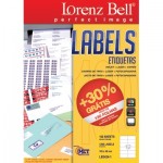 Etiquetas Lorenz Bell 105 x 48 mm - 100 Folhas