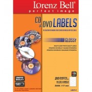 CD&DVD Labels Glossy - 40 Etiquetas