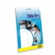 Etiquetas Multiusos Sticks 50x100mm - 20 Folhas A5