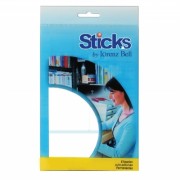 Sticks Multipurpose Labels 50x50mm - 5 A6 Sheets